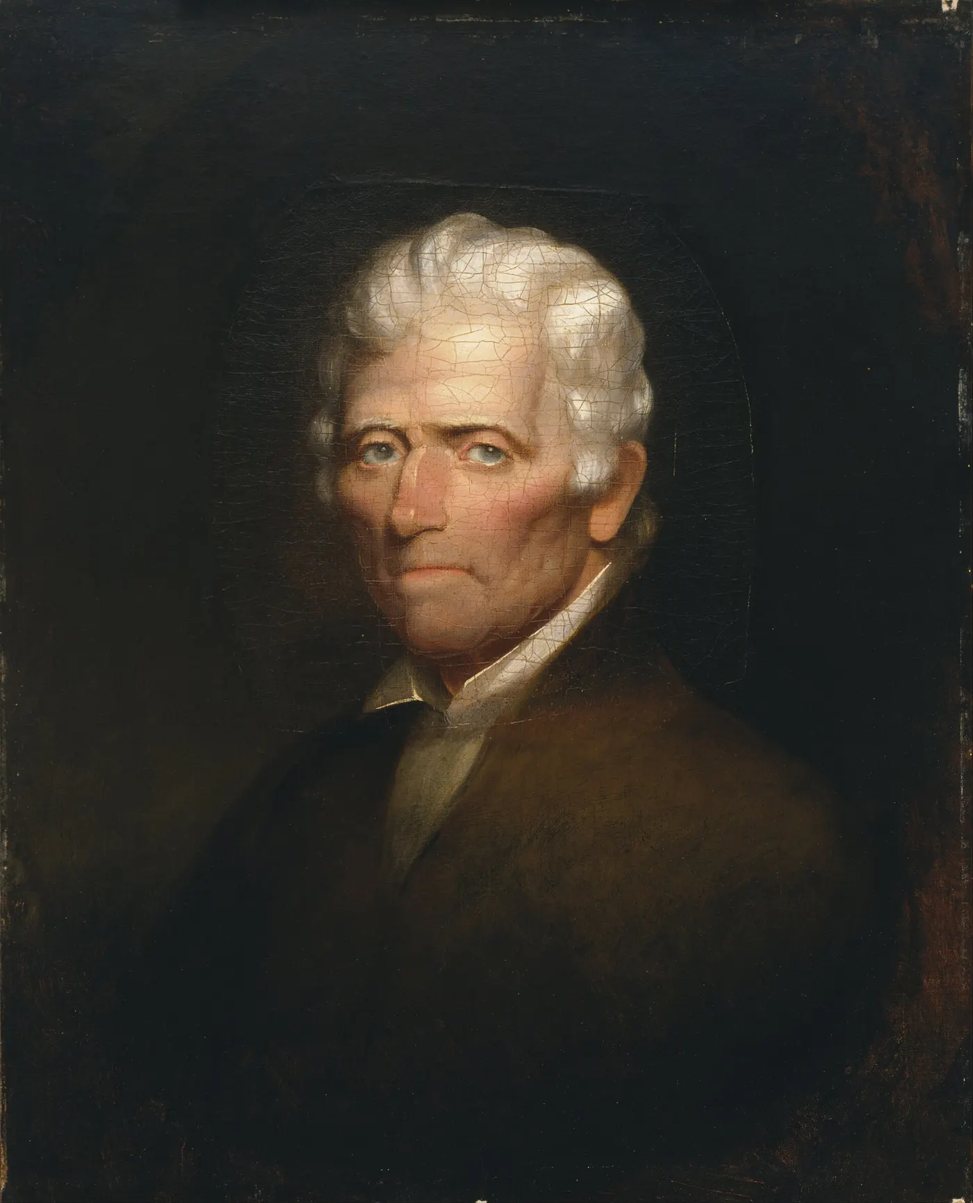 Portrait of Daniel Boone painted by Chester Harding