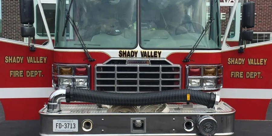 Shady Valley Fire Department engine