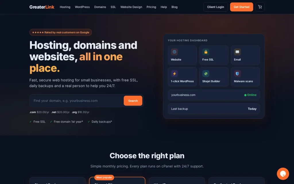 Website of GreaterLink LLC